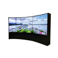 Brilho video curvado da polegada 500cd/m2 da parede 55 de Oled da tela para anunciar