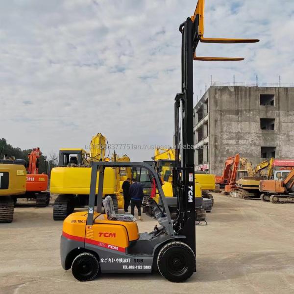 Excellent Performance Japan TCM Forklift Manufacture Used Forklift 3 Ton TCM25 Engine