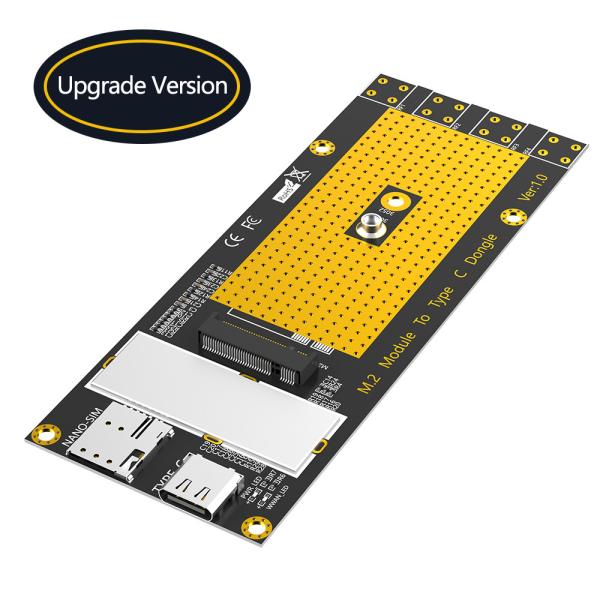 Custom M.2 NGFF To Type C USB 3.0 Adapter For GM800 SIM8200 Module