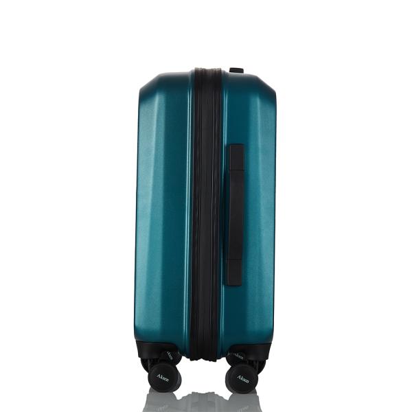 Unisex Travel Luggage Large Capacity 360° Wheels and Heavy-Duty Zippers with Fashionable Classic Polyester Bag