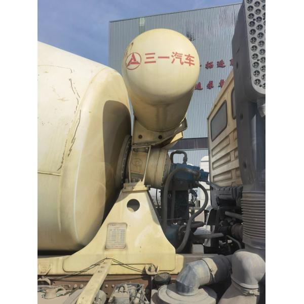 Compact Structure Used Concrete Mixer Trucks 10m3 Cylinder Type