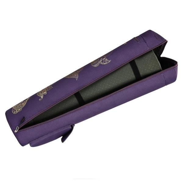 Full Zip Exercise Gym Carry Bag , Yoga Strap Bag Oxford Cloth With 2 Pockets