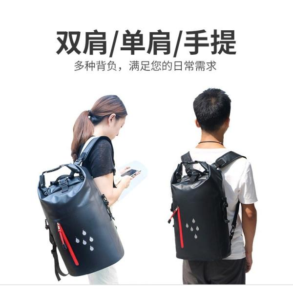 BOLSA de PVC a prueba de agua para exteriores caliente de gran capacidad BOLSA de PVC a prueba de agua para hombres y mujeres BOLSA de Drift MULTI-FUNCIONAL BOLSA A prueba de agua