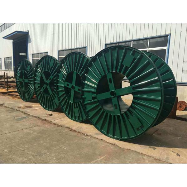 リード編み機/鋼鉄ボビン/光ファイバケーブルのための巻き枠の波形のボビン