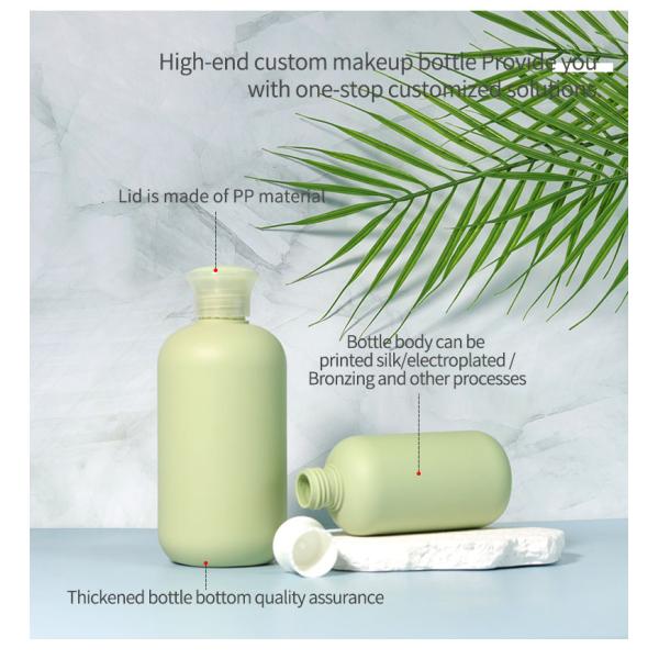 Botella de desinfectante para manos de 250 ml, botellas de spray de plástico HDPE con bomba