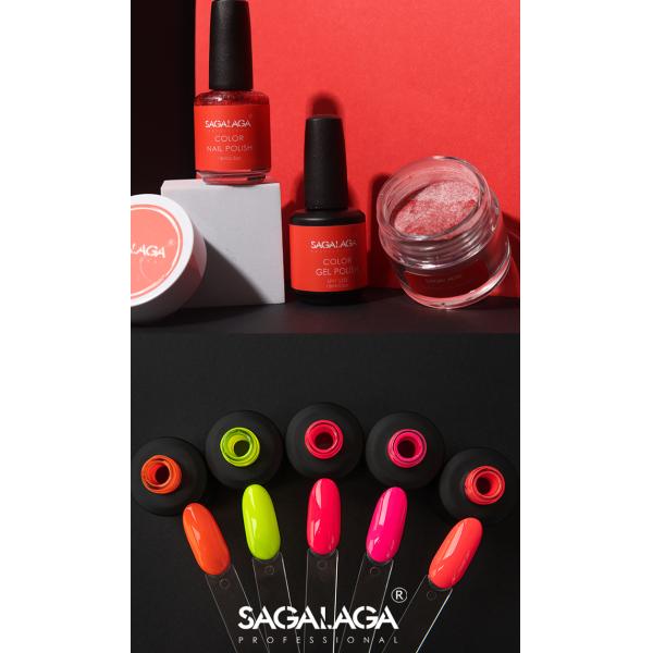 Private Label Light Pink Nail Acrylic Powder Fast Air Dry Nail Polish Soak Off Uv Led Gel Polish With Customs Logo