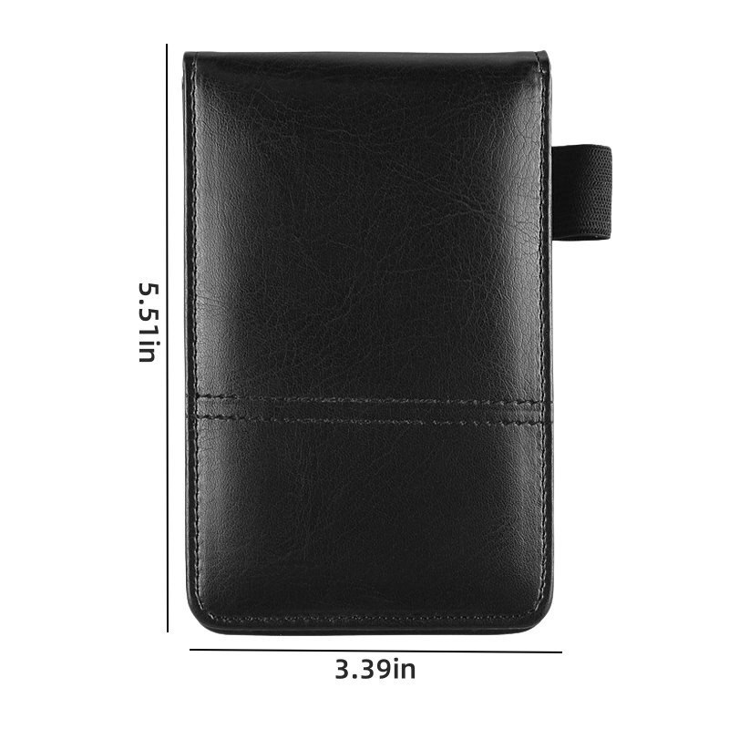 Personalised Portable Refillable Leather Planner A7 PU Business Notebook With Calculator