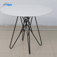 Diámetro 900 mm Mesa redonda de cerámica personalizada con tipo interior DT-1024