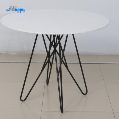 Diameter 900mm Customized Ceramic Round Table with Indoor Type DT-1024