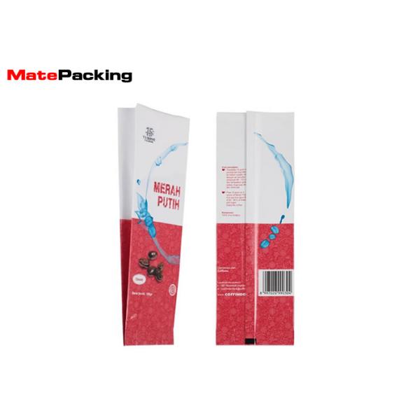 Plastic Side Gusset Aluminum Foil Sample Pouches Bags Customized Size For Coffee