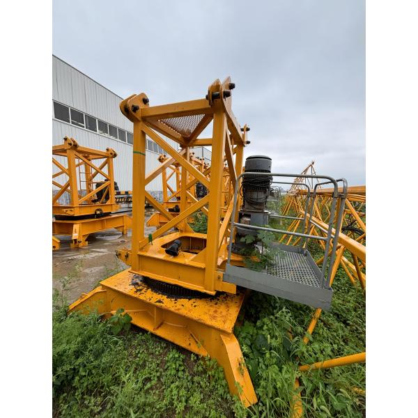 Pequeno DAHAN 5013 QTZ63 Guindaste de torre usado com 40m de altura livre Boom longo 50m