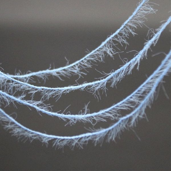 Feather Yarn Mink Yarn For Knitting Sweaters / Socks / Hats / Gloves