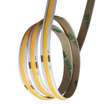 24VDC 12VDC 8mm 504pcs Flexible COB LED Strip Waterproof IP67 Dotfree