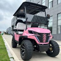 Carro de golf ecológico de 4 plazas para prácticas empresariales sostenibles