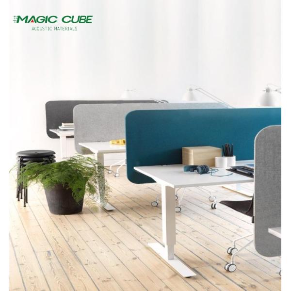 Recycled Polyester Fiber Acoustic Privacy Screen Panels For Office 9/12/15/18/24mm