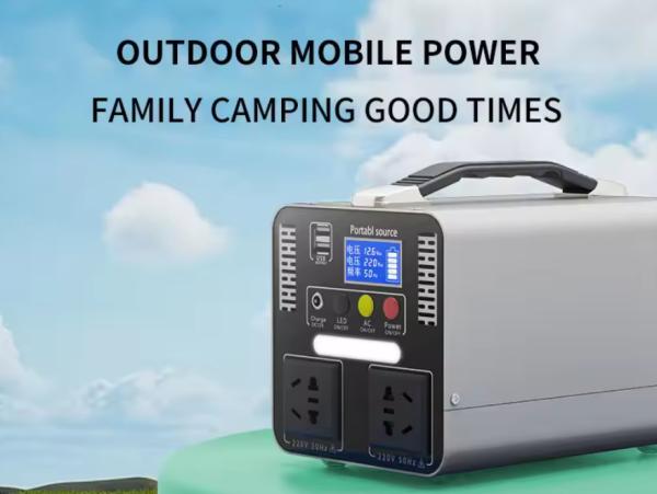 Portable Power Station With Solar Power Station 200w 300w Golden Supplier Camping Portable Power Station