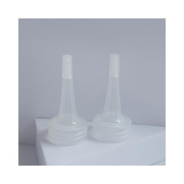 Customized Color 22mm 24mm 28mm Long Nozzle Spout Cap Plastic Twist Cap Top Twisted Cap