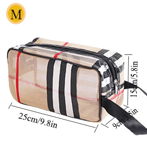 Wholesale Summer Clear Mesh PVC Beach Bags Transparent Design Tote Bags Women Luxury Handbags For Outdoor