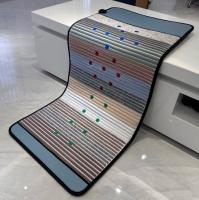120-150 Gauss 4 bobines matelas PEMF avec améthyste et cristaux noirs et blancs pour soulager la douleur