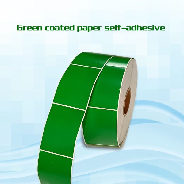 Green Three Proof Quality Thermal Sticker Paper Transport Degradable