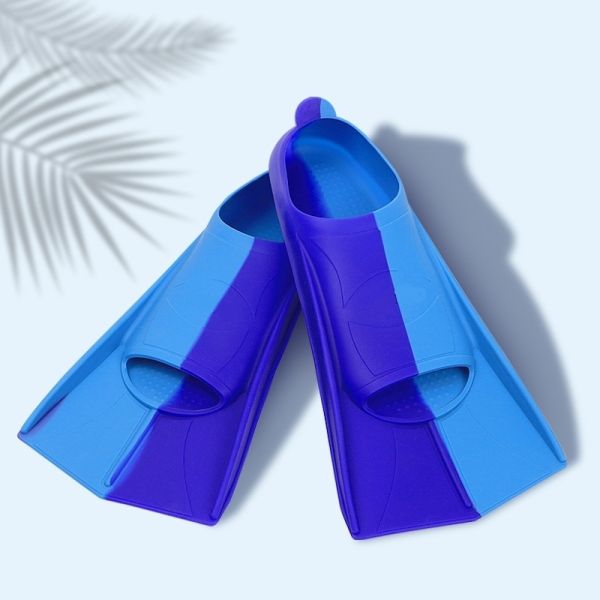 Silicone Durable Swim Flippers with Full Foot Design for Swimming and Training