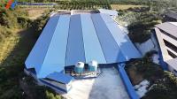 Estructura de acero Casa de granja de cerdo fácil de instalar con sistema de alimentación