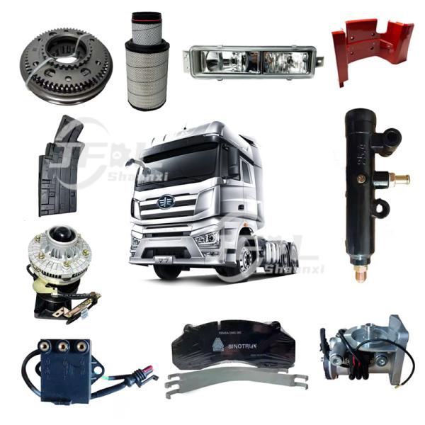 Peças de carroceria de caminhão Carro tampão de cobertura Espelho retrovisor LED assento farol Volante Para caminhão Shacman Howo Dongfeng FAW