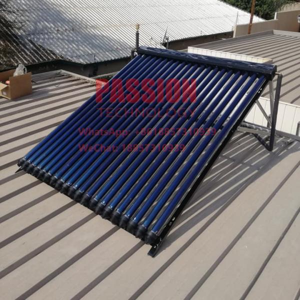 25 tubos tubo de calor coletor solar 300L tubo de vácuo painel de aquecimento solar