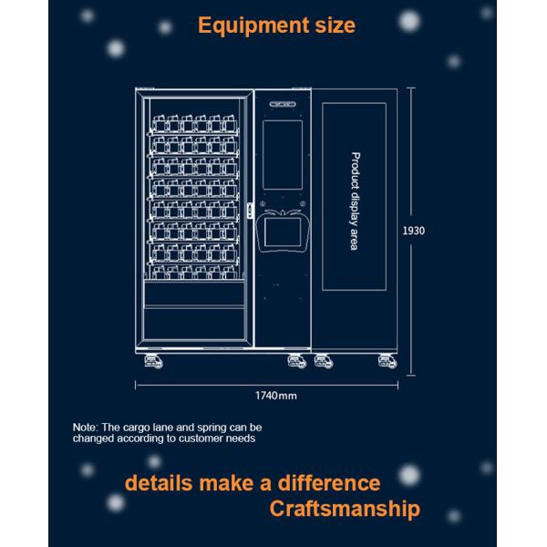 Smart Luxury Blind Box Toy Vending Machine With Touch Screen