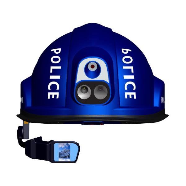 2.4スクリーンの臨時雇用者の測定の安全ヘルメットのカメラ5000mAh IP66