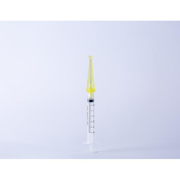 Medical Luer Lock 1ML Syringes For Vaccine With Safety Needle