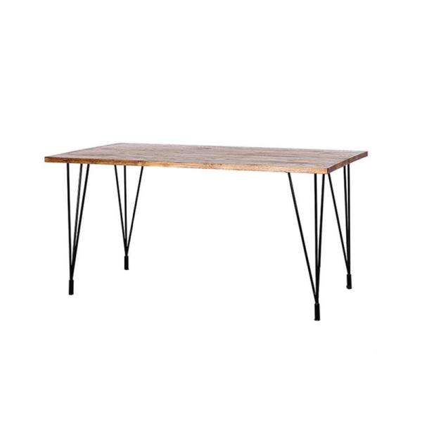 Contemporary Wood Dining Room Table 120×60×75CM With Minimalism Design