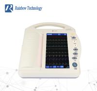 10,1 máquina digital médica del canal ECG de la pantalla táctil de la máquina de la pulgada ECG 12