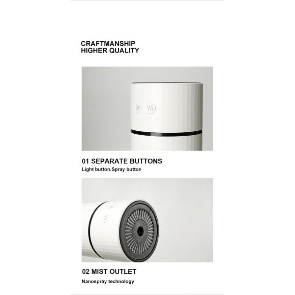 Homefish OEM USB Luftbefeuchter портативный мини-увлажнитель персональный рабочий стол Luftbefeuchter Leise Luftbefeuchter mit 2 Modi