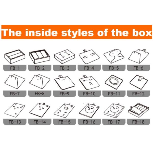 Metallic Logo Pu Leather Jewellery Box For Bracelet Bangle Watch Packaging