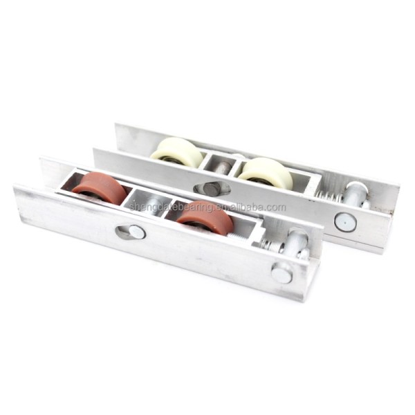 Modern Design Aluminium Sliding Window and Gate Pulley with Plastic Roller Wheel