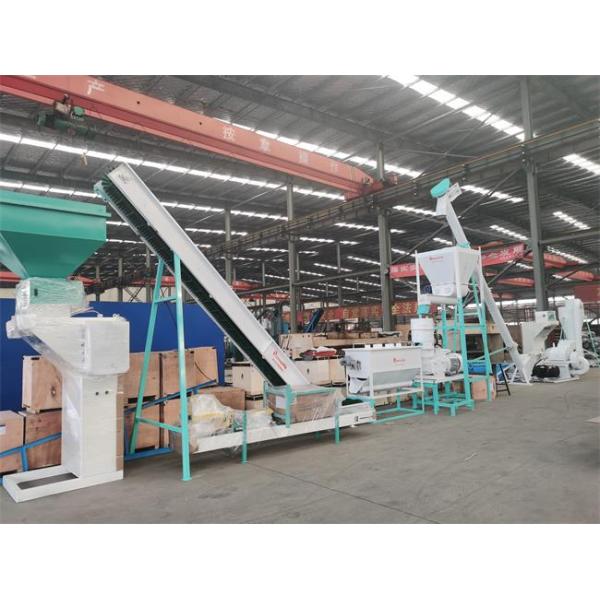 1T/H Complete Wood Pellet Production Line Biomass Fuel Making Machine