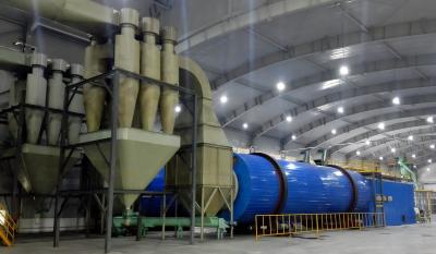 Throughput Rotating Cylinder Dryer For Wood Chips Fast ROI Guaranteed