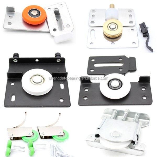 Sliding Wardrobe Door Runner Wheels U Groove Roller Pulley for Partition Glass Doors