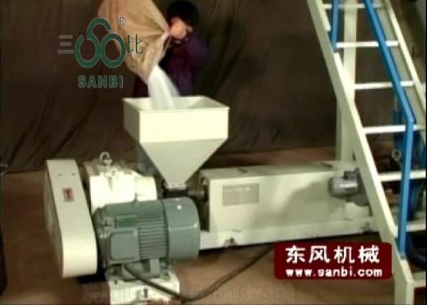 PE Plastic Normal Blown Film Extrusion Machine For Shopping Bag Production