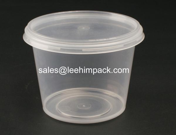 High rigid PP yogurt pails