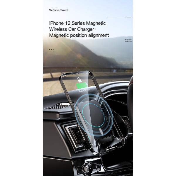 Magsafe 10W Car Wireless Charger Magnet Phone Car Holder 9V 1.67A For IPhone 12 Pro Max