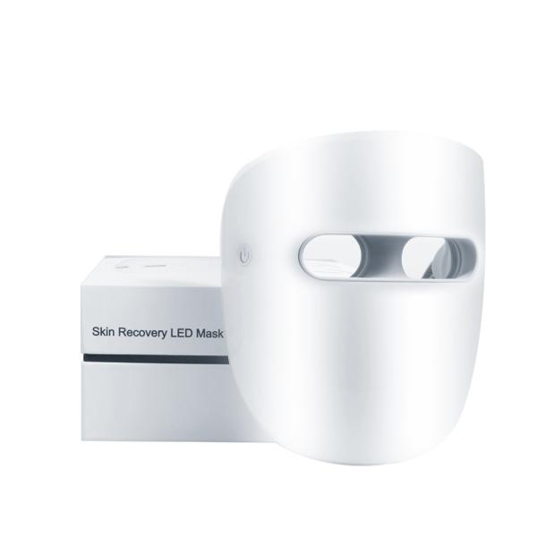 Blue Red Infrared Anti Aging Led Photon Face Beauty Mask Rechargeable