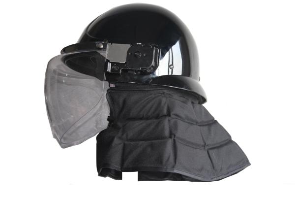 Korea  Model  Anti Riot Tactical Helmet with long neck protector