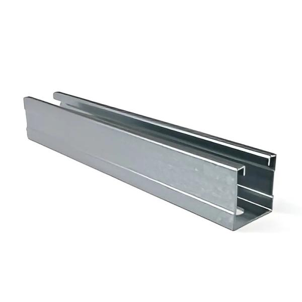 Construction Anodized Strut Slotted Channel 41x21 Aluminum Metal OEM