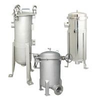 304 / 316 Stainless Steel Bag Filter Housing Industrial Water Hepa Filters