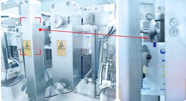 o dobro horizontal automático da máquina de embalagem do malote 3-200g ensaca o minuto 120pouches