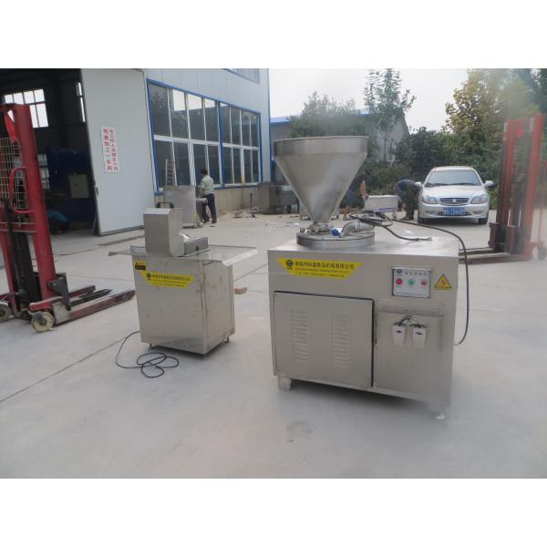 Сдвоенные линии машины бандажной проволоки сосиски PLC связывают машину вязки сосиски