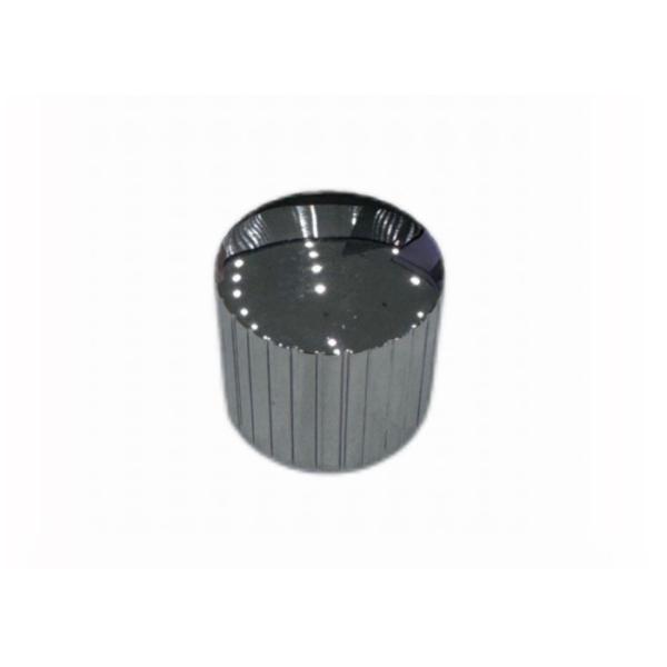Silver Customized Size Perfume Bottle Caps Zamak Tops For High-end Package