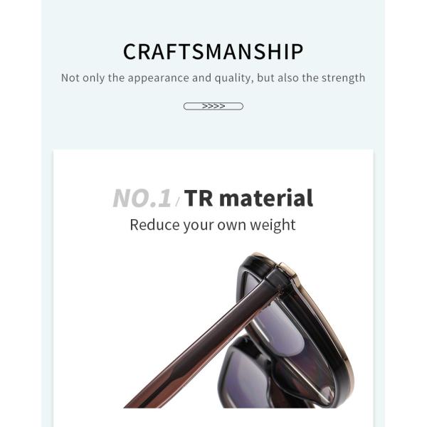 Unisex зажим на магнитных солнечных очках для женщин поляризовывал квадрат УЛЬТРАФИОЛЕТОВОЙ защиты ретро